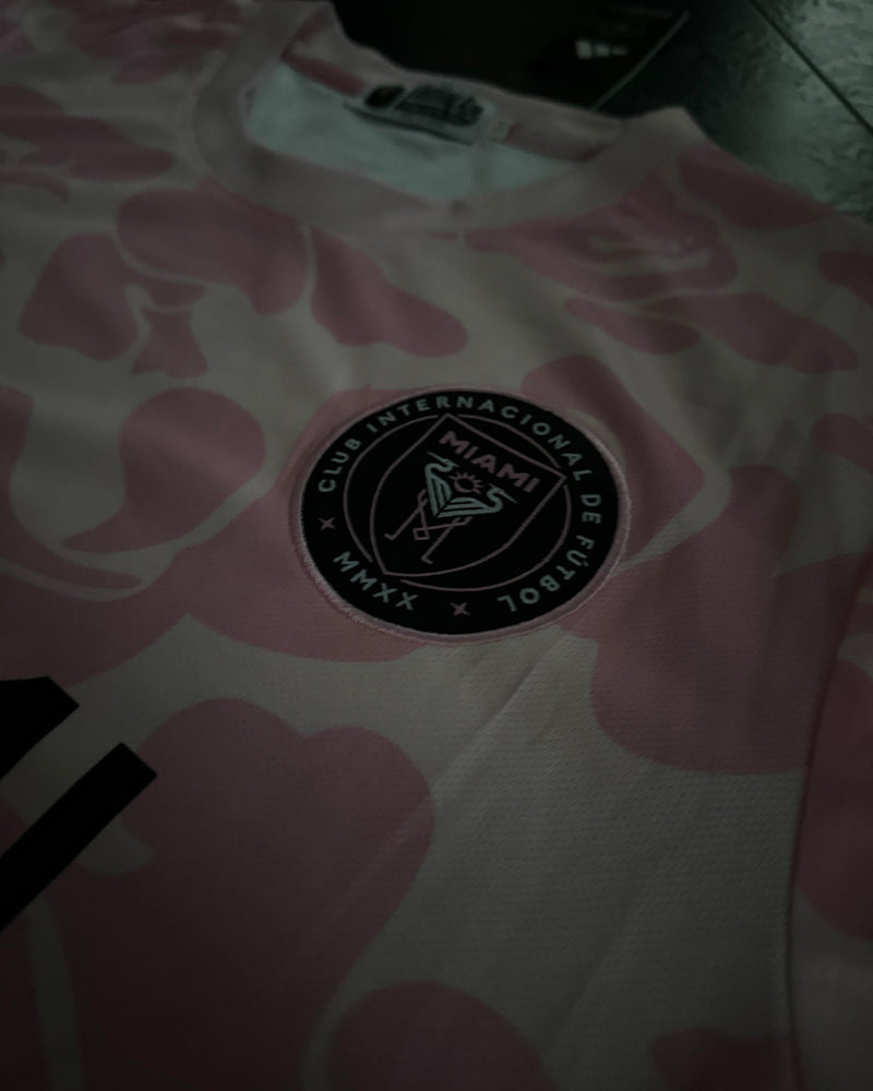 Inter Miami x BAPE - Maillot édition spéciale - Rose