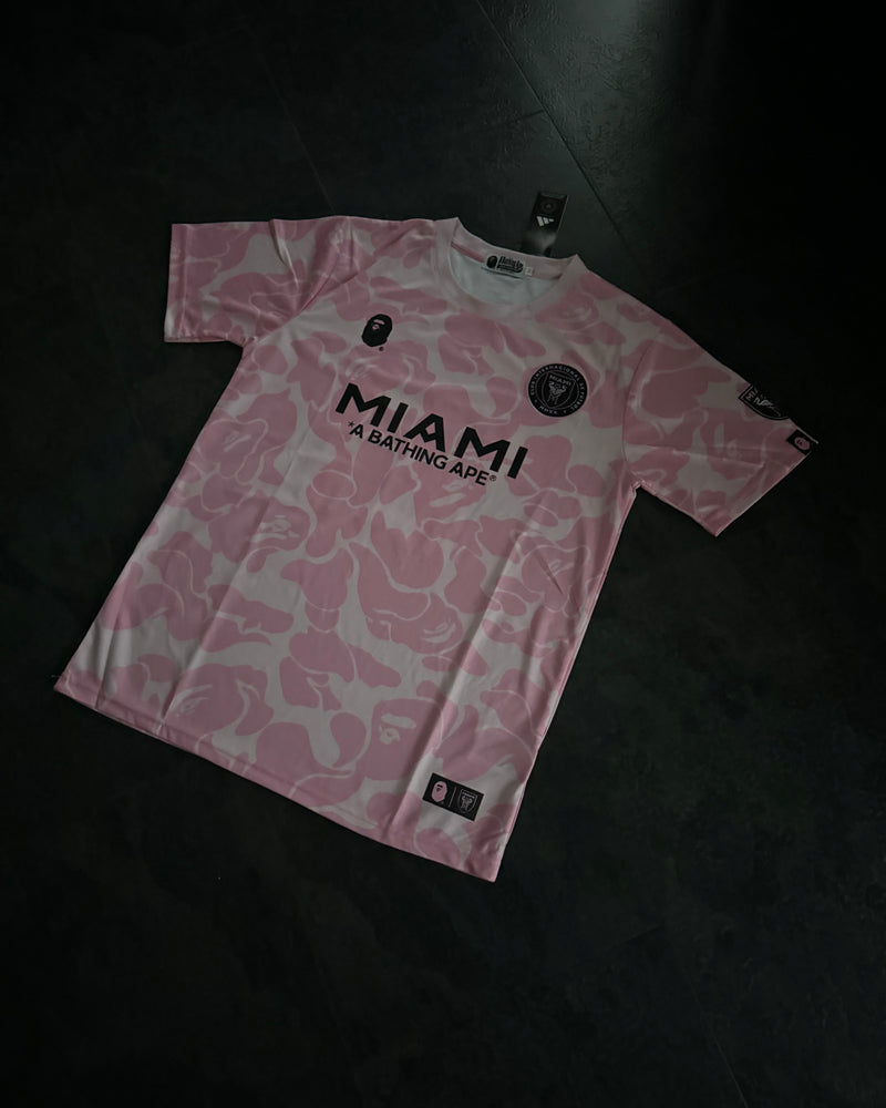 Inter Miami x BAPE - Maillot édition spéciale - Rose