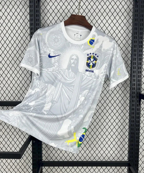 BRÉSIL MAILLOT CONCEPT 2025 CHRIST BLANC