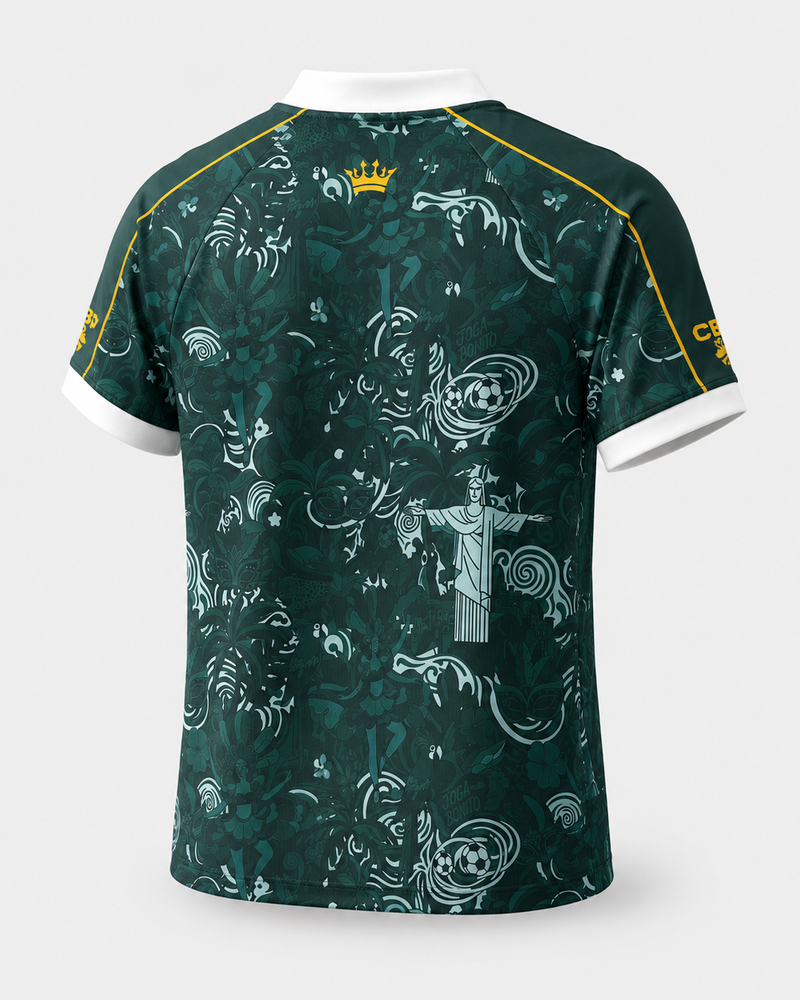 Brésil – Maillot Édition Joga Bonito - Vert / Blanc
