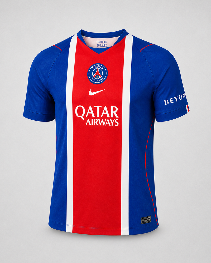 Paris – Maillot Domicile 26/27 - Bleu / Rouge