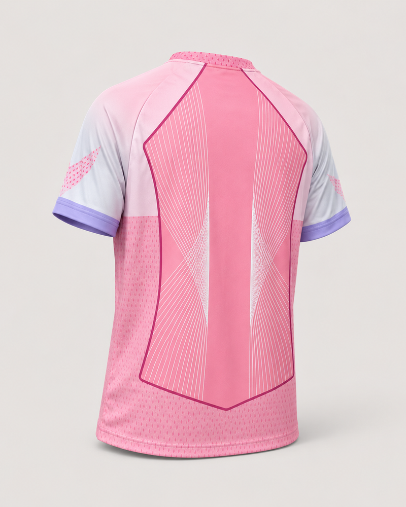 Paris – Maillot Concept 26/27 - Rose / Rouge (2 étoiles)