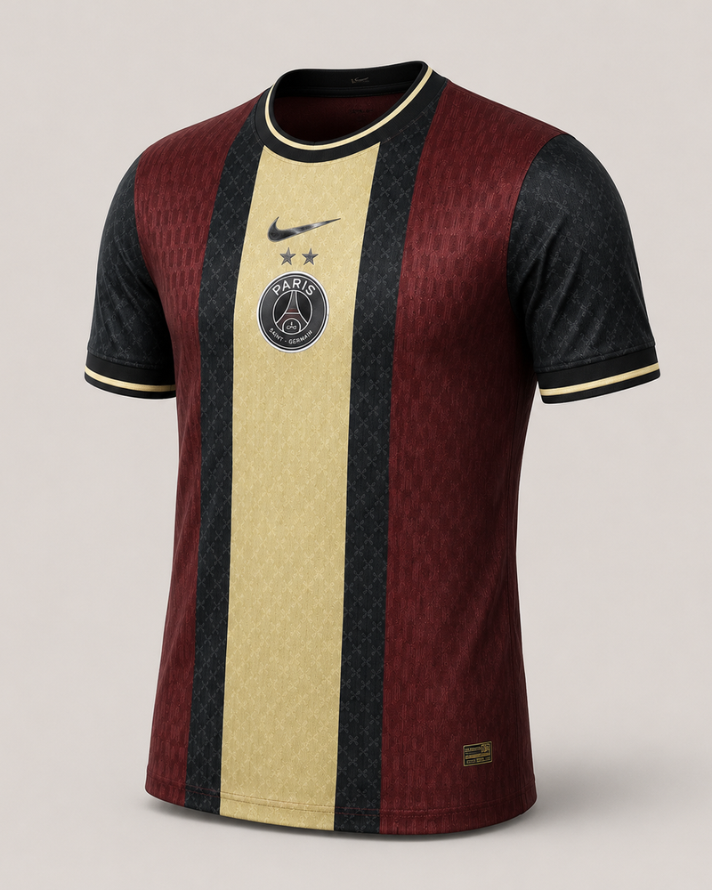 Paris – Maillot Concept 26/27 - Bordeau / Noir (2 étoiles)
