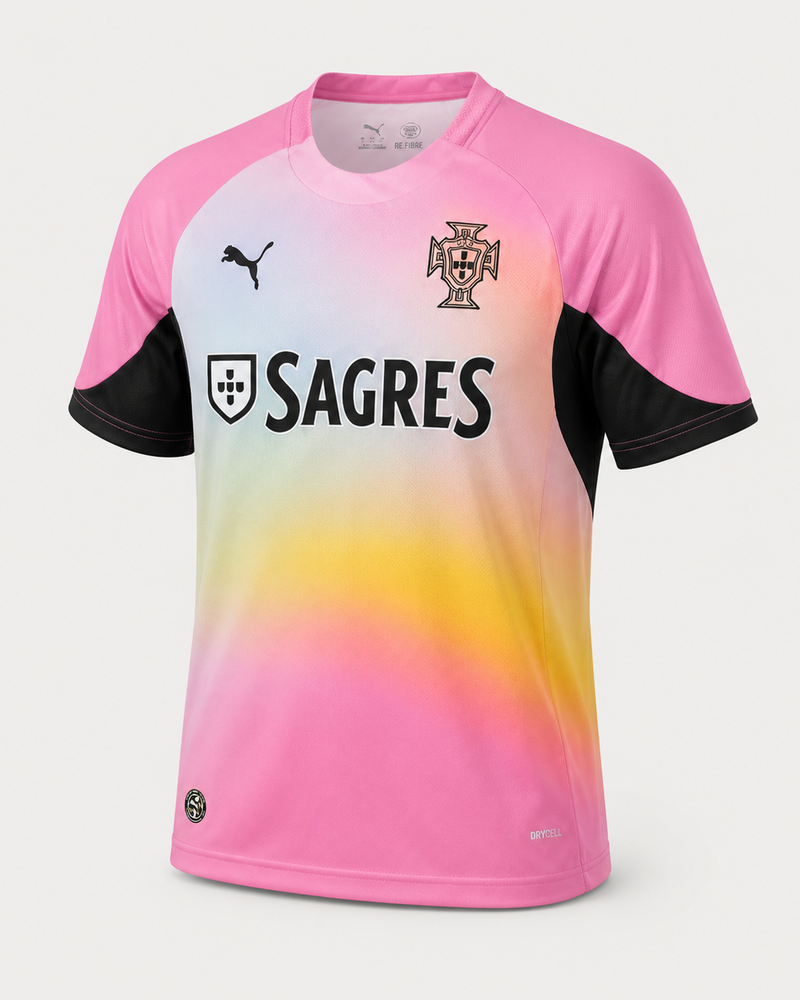 Portugal – Maillot Entraînement 25/26 - Rose