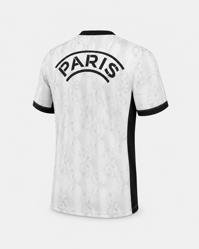 Paris – Maillot Entraînement 25/26 - Gris/Noir (2 étoiles)