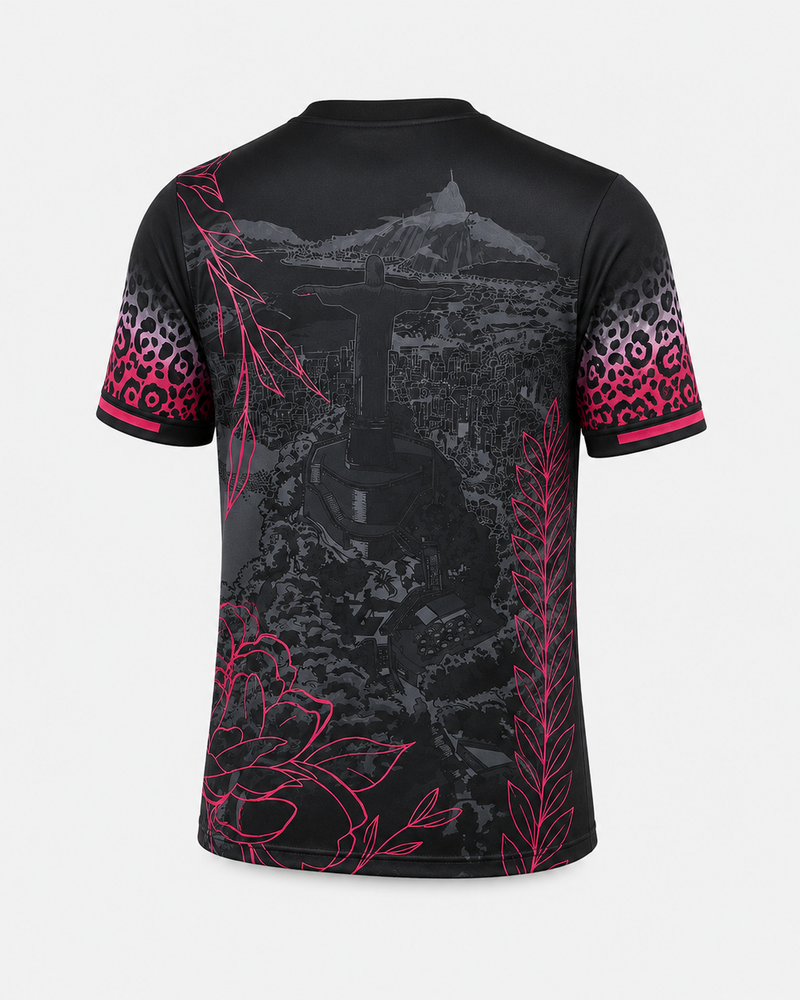 Brésil - Maillot Concept 25/26 - Noir/Rose