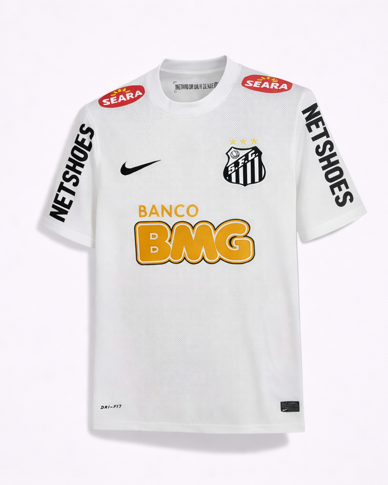 Santos - Maillot Rétro Domicile 11/12 - Blanc