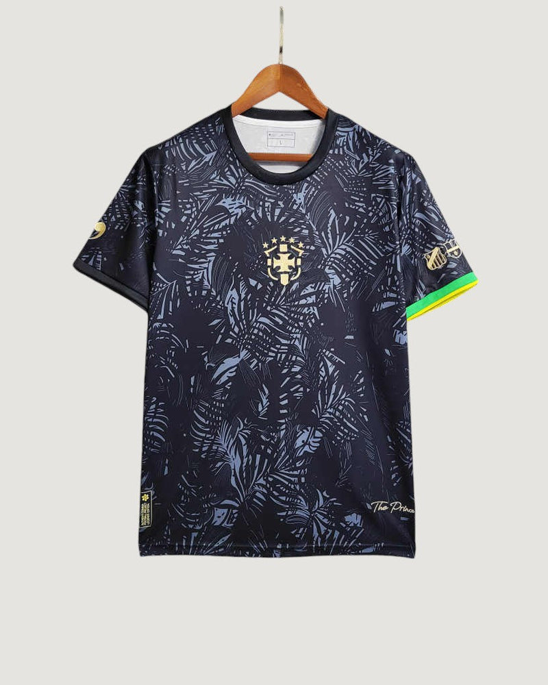 Brésil – Maillot Concept – Noir, Gris, Doré