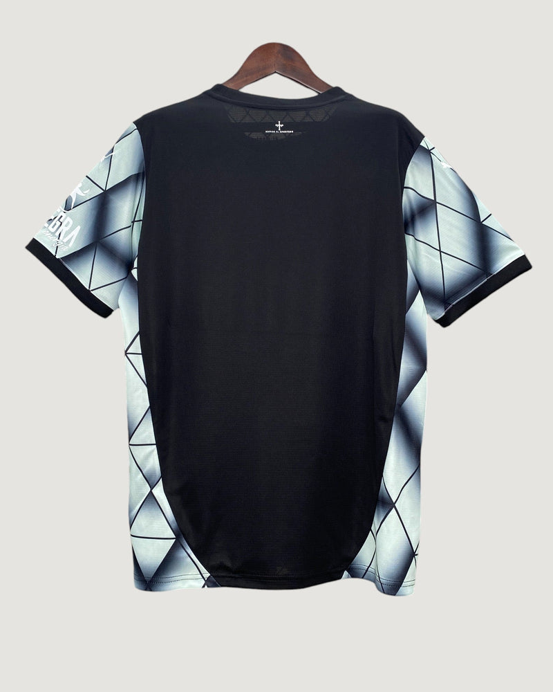 Sporting Gijón - Maillot Extérieur 24/25 - Noir, Blanc