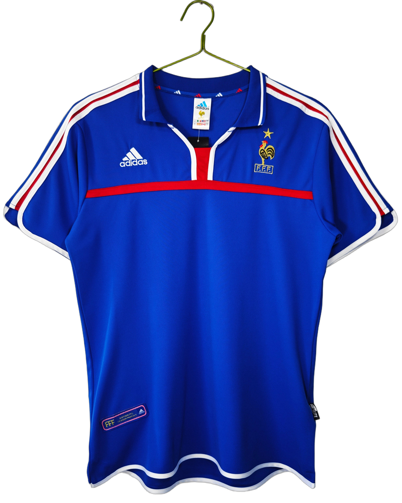 MAILLOT RETRO FRANCE DOMICILE 2000/2001