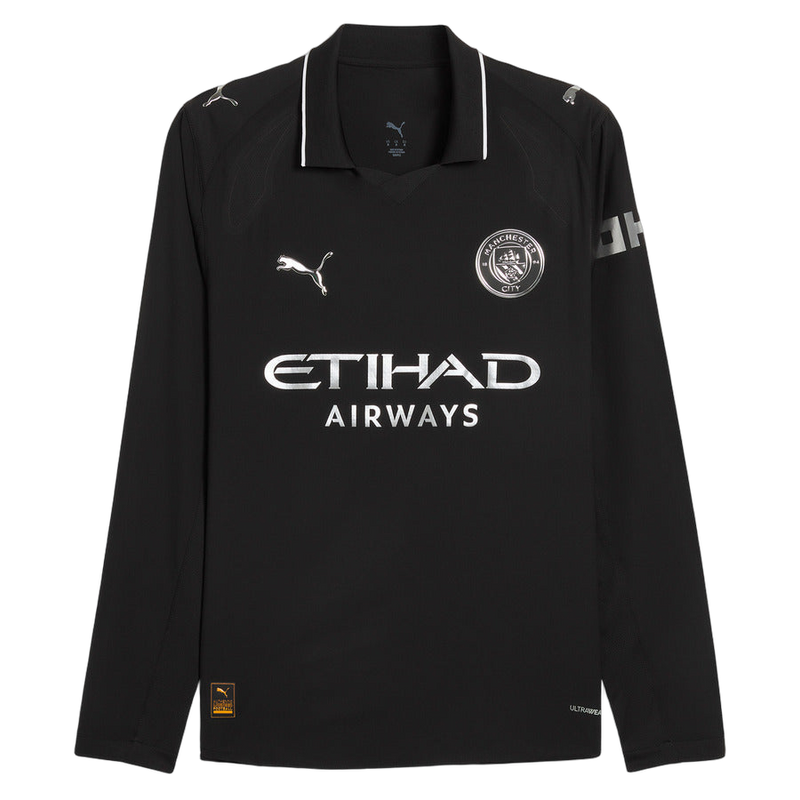 Maillot Manchester City Manches Longues Homme Exterieur 2025 2026