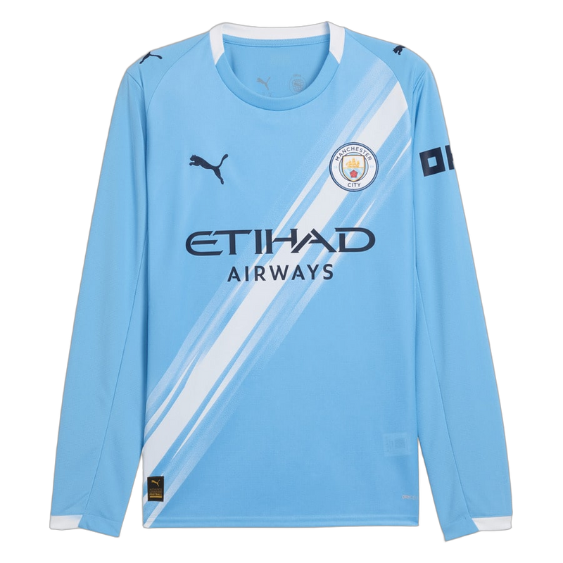 Maillot Manchester City Manches Longues Homme Domicile 2025 2026