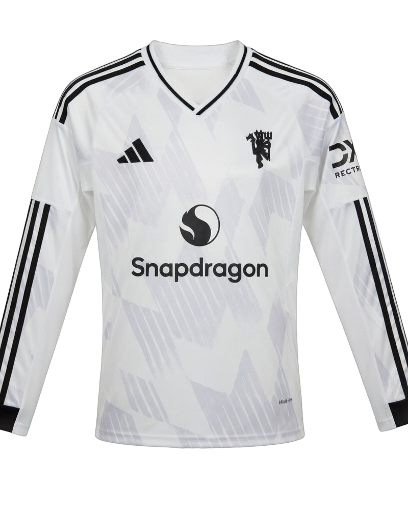 MAILLOT MANCHESTER UNITED EXTERIEUR MANCHES LONUES 2025/2026