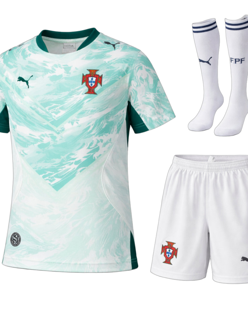 KITS ENFANT/ JUNIOR PORTUGAL EXTERIEUR COUPE DU MONDE 2026