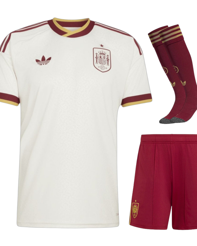 KITS ENFANT/ JUNIOR ESPAGNE EXTERIEUR COUPE DU MONDE 2026