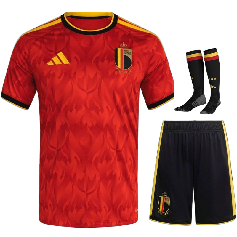 KITS ENFANT JUNIOR BELGIQUE DOMICILE COUPE DU MONDE 2026