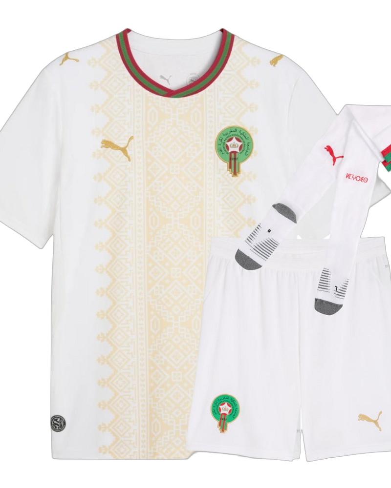 KITS ENFANT/ JUNIOR MAROC EXTERIEUR COUPE DU MONDE 2026