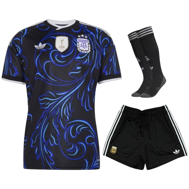 KITS ENFANT/ JUNIOR ARGENTINE EXTERIEUR COUPE DU MONDE 2026