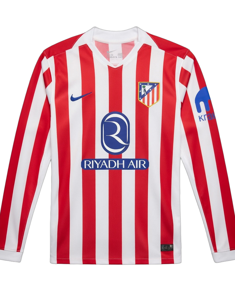MAILLOT ATLETICO MADRID DOMICILE MANCHES LONGUES 2025/2026