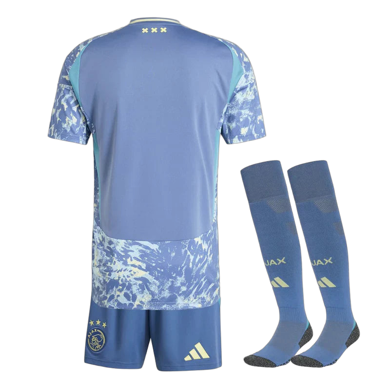 KITS ENFANT/ JUNIOR AJAX AMSTERDAM EXTÉRIEUR 2024/2025