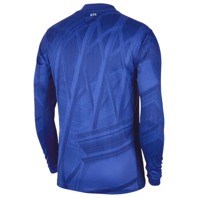 Maillot Chelsea Domicile Manches Longues Homme 2025 2026 Bleu