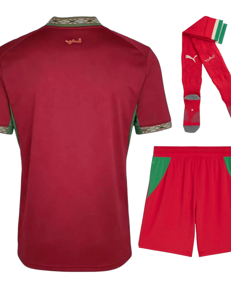 KITS ENFANT/ JUNIOR MAROC DOMICILE COUPE DU MONDE 2026