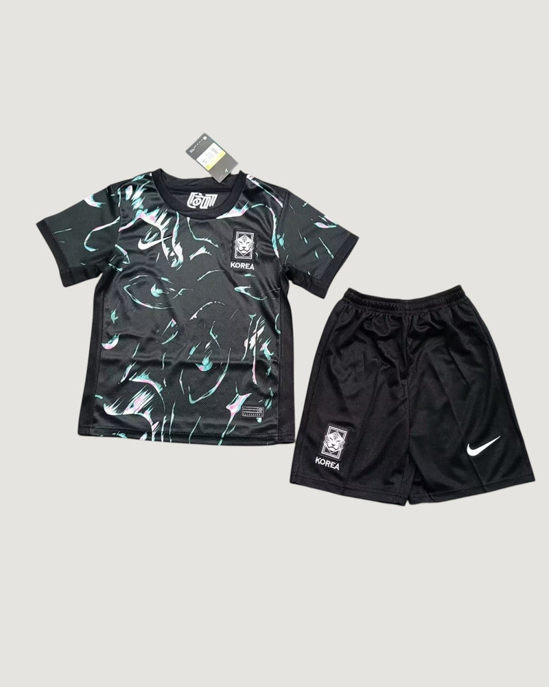 Corée Du Sud – Maillot Extérieur Enfant 24/25 – Noir