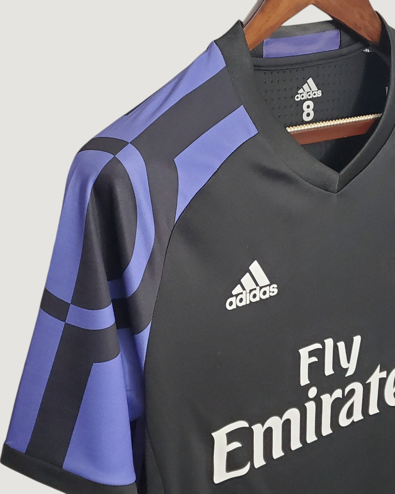 Real Madrid - Maillot Rétro extérieur 2016/2017 - Noir, Violet