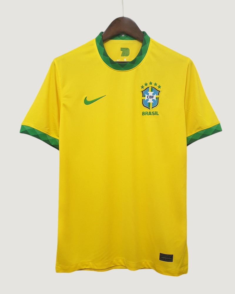 Brazil - Maillot Domicile 2020 - Jaune, Vert