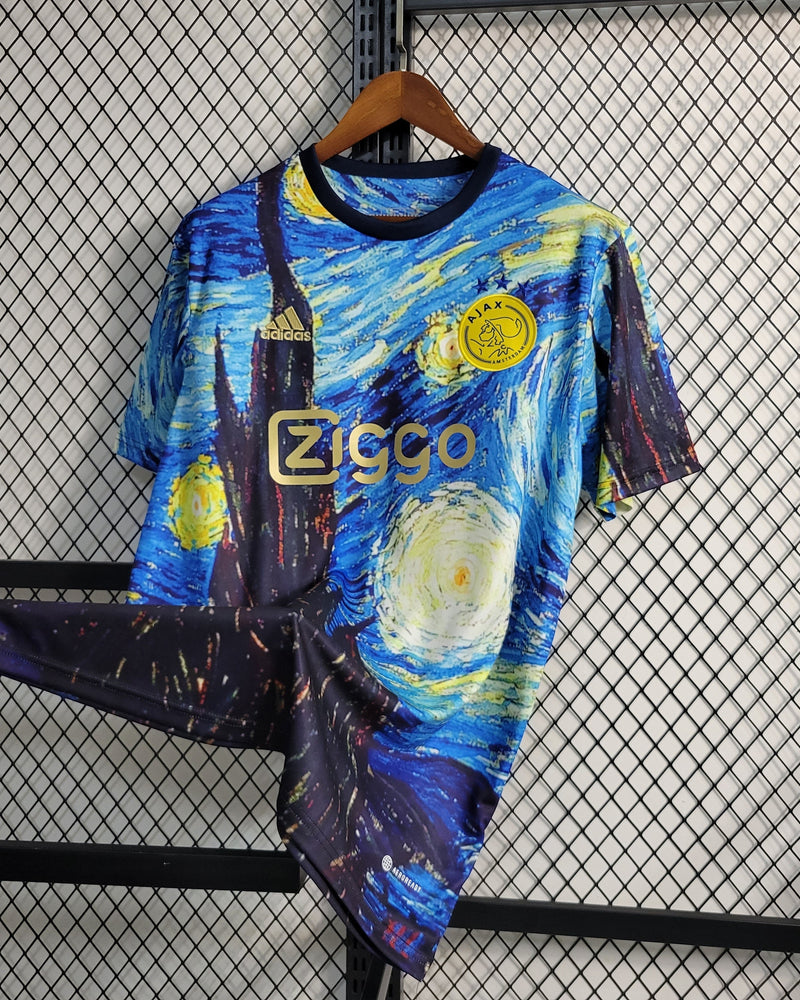 MAILLOT AJAX CONCEPT VAN GOGH NUIT ÉTOILÉ