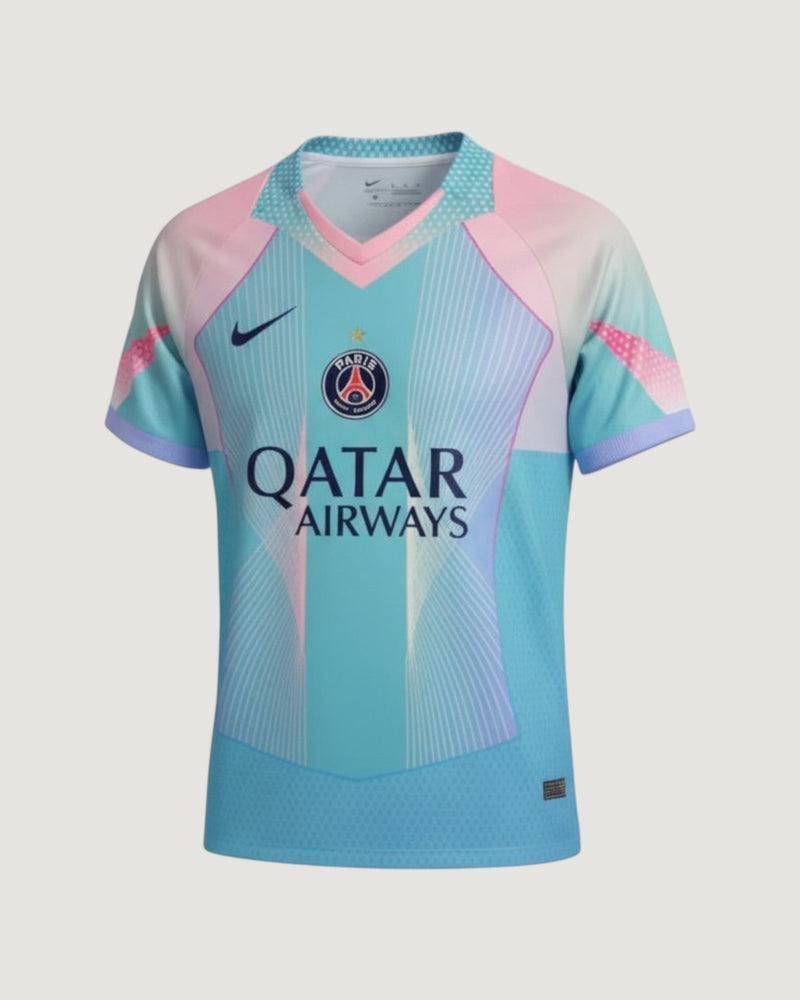 Paris Saint-Germain – Maillot Concept 2025/26 – Bleu & Rose
