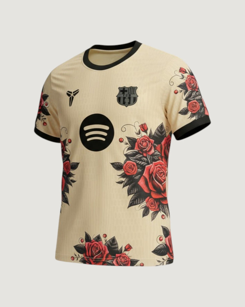 FC Barcelone – Maillot Concept 2025/26 – Beige, Noir, Rouge