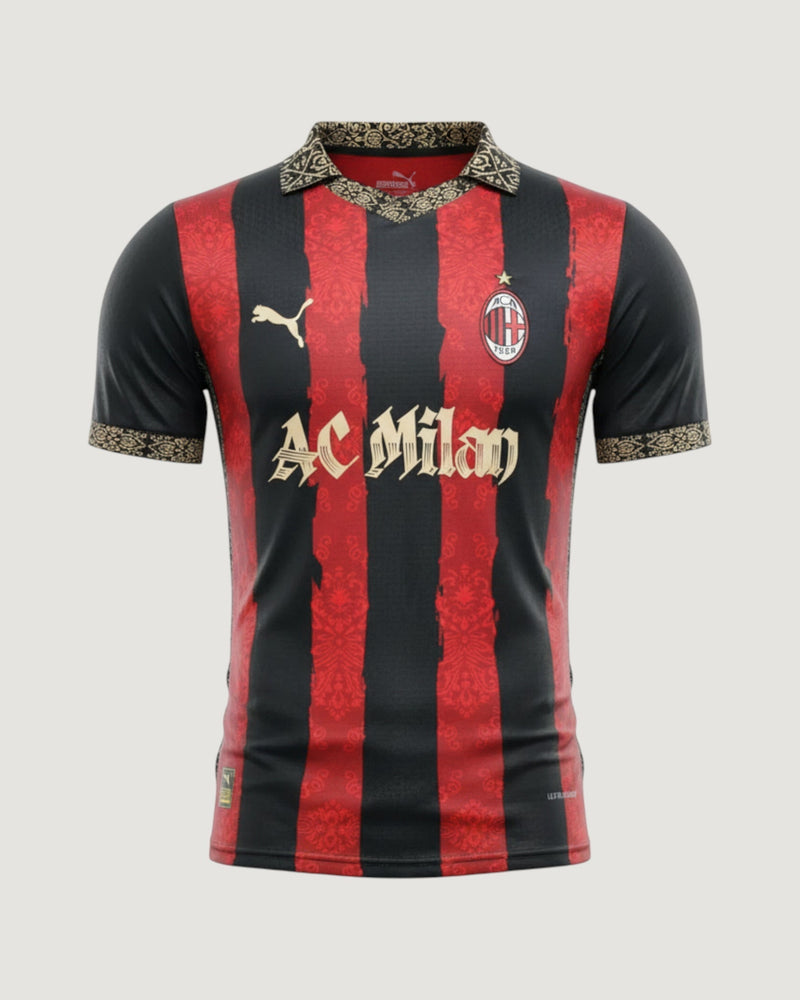 AC Milan – Maillot Domicile Spécial Édition 2026 – Noir, Rouge