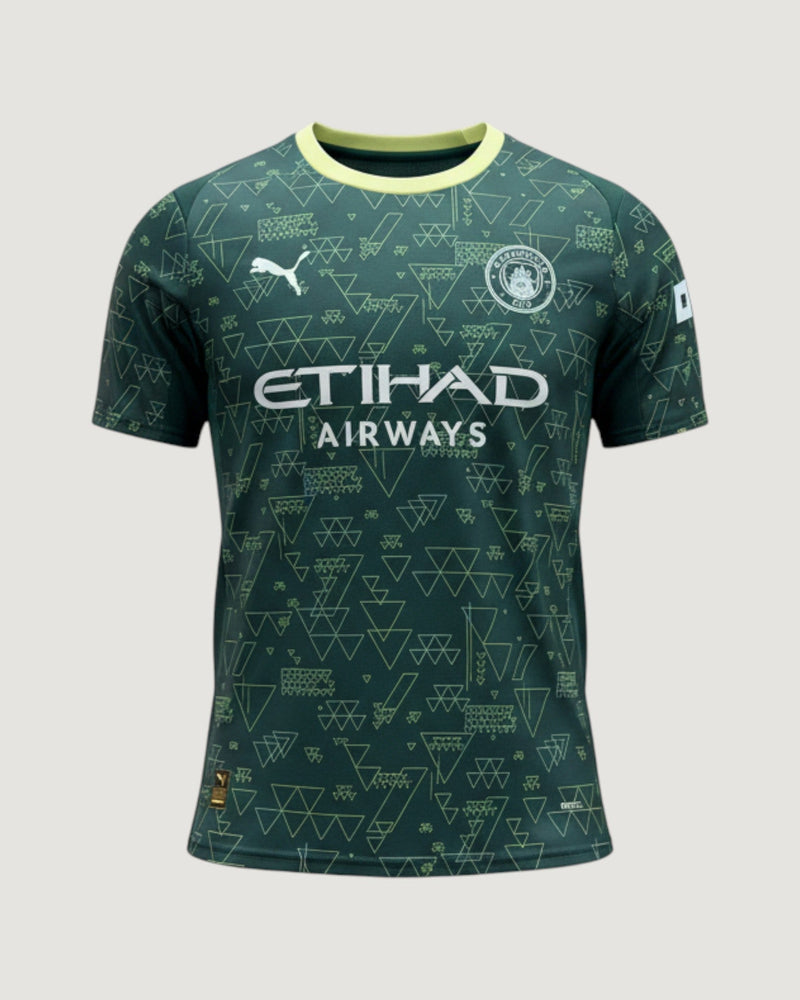 Manchester City – Maillot Fourth 2025/26 – Vert