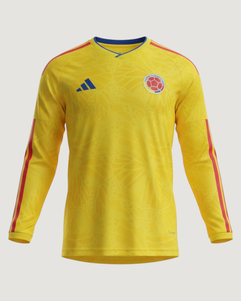 Colombie – Maillot Manches Longues Domicile 2026 – Jaune, Rouge