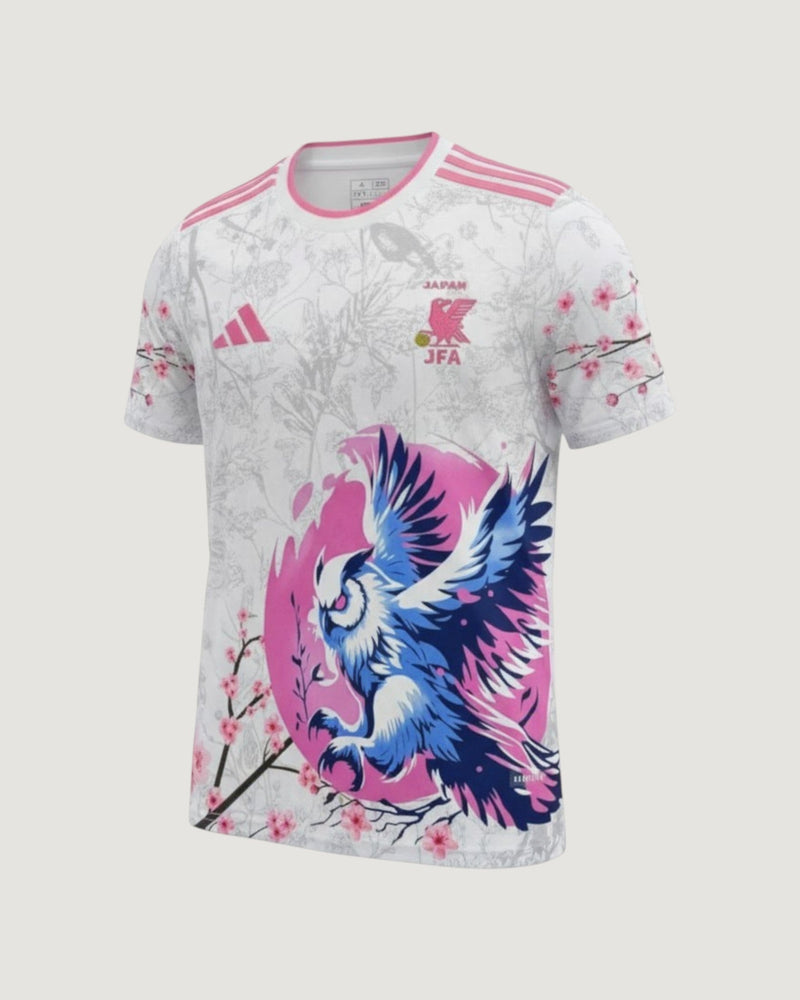 Japon – Maillot Concept 25/26 – Blanc & Rose Sakura