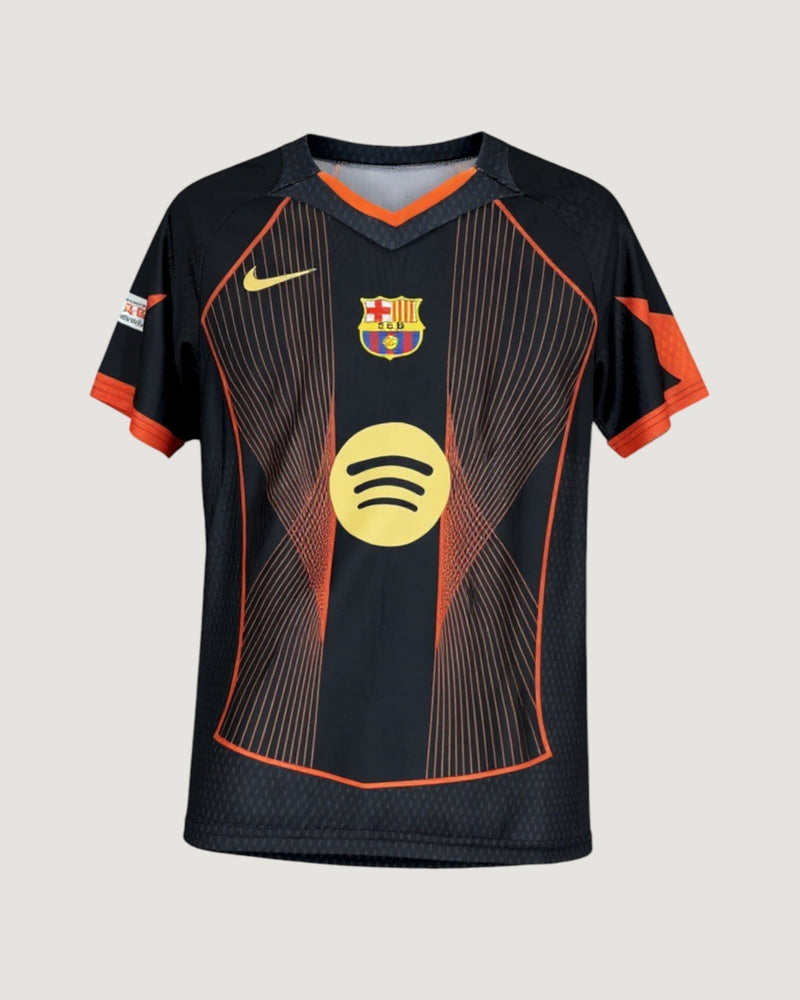 FC Barcelone – Maillot Concept 2025/2026 – Noir & Orange