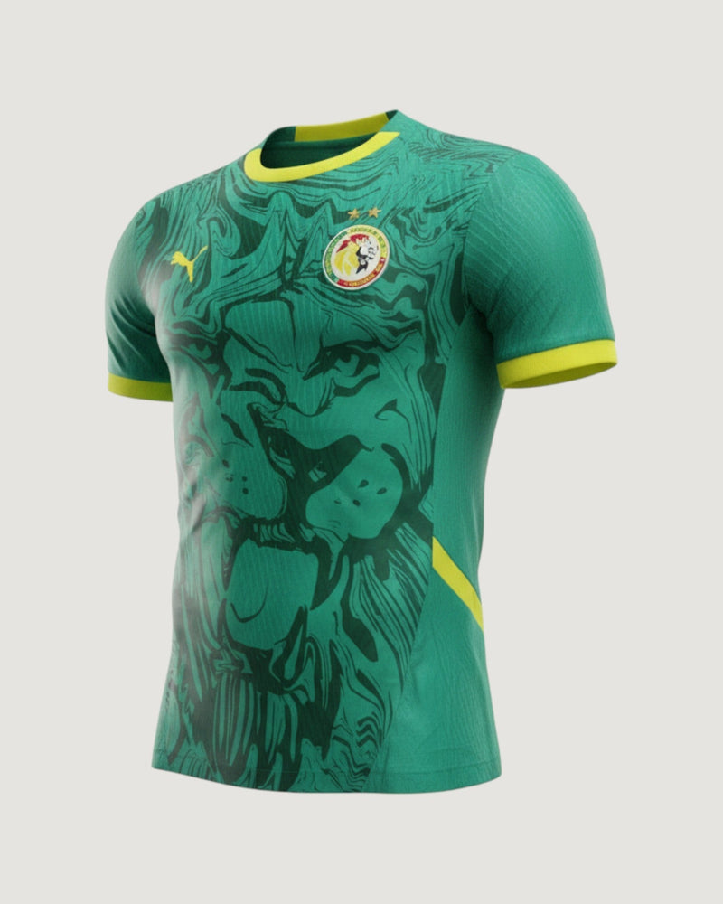 Sénégal – Maillot Domicile 2024/2025 (2 Étoiles CAN 2025) – Vert