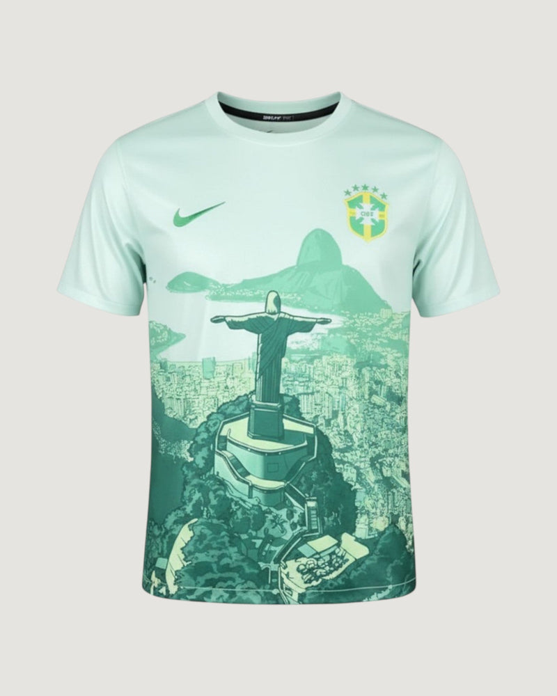 Brésil – Maillot Concept 25/26 – Vert & Blanc