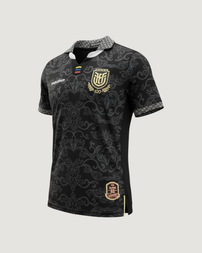 Équateur – Maillot Gardien Coupe du Monde 2026 – Noir, Or, Gris
