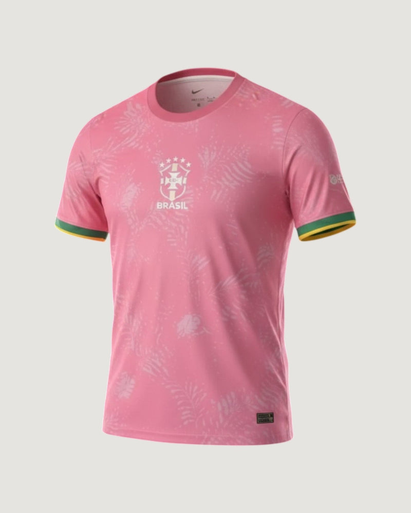 Brésil – Maillot Pré-Match 25/26 – Rose