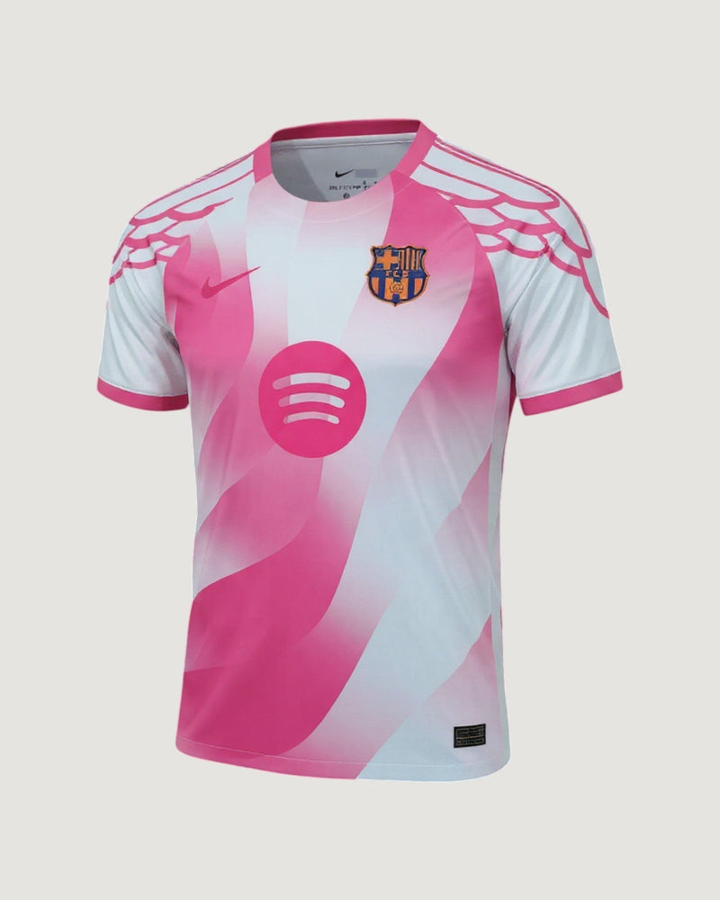 FC Barcelone – Maillot Third 25/26 – Blanc & Rose