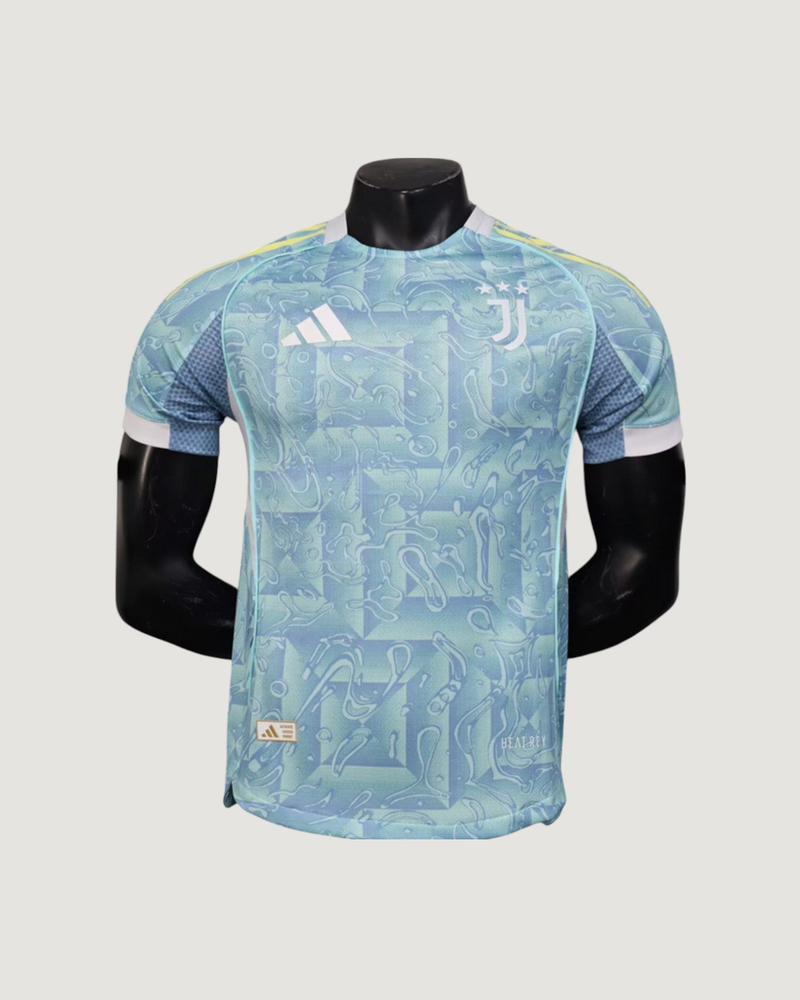 Juventus - Maillot Pré-Match  2025/26 (PRO) - Bleu Aqua