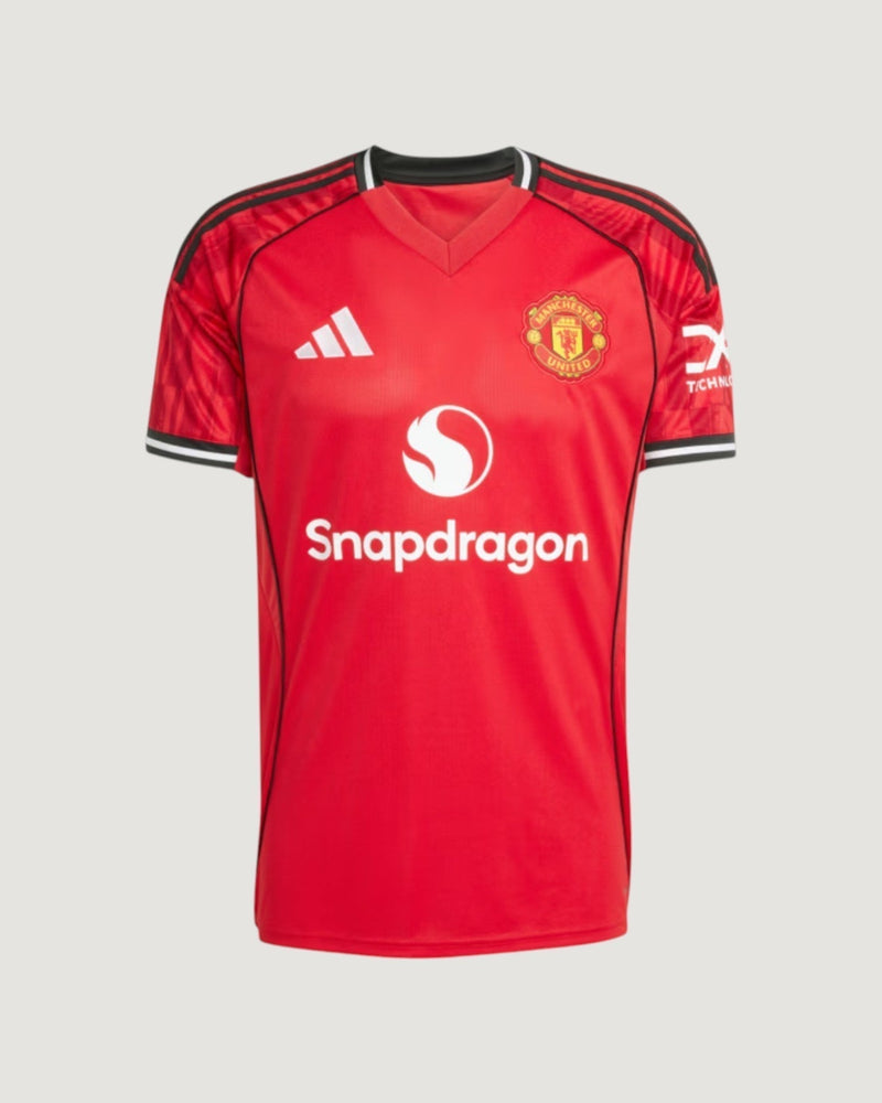 MANCHESTER UNITED – Maillot Domicile 25/26 – Rouge & Noir