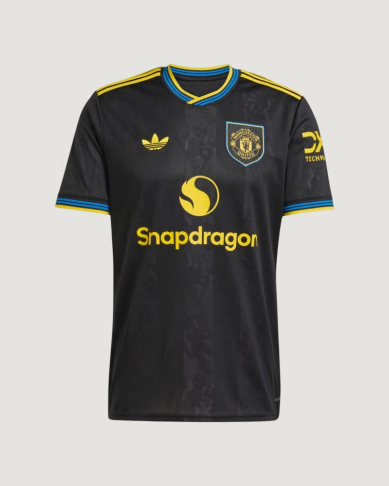 MANCHESTER UNITED – Maillot Third 25/26 – Noir & Jaune