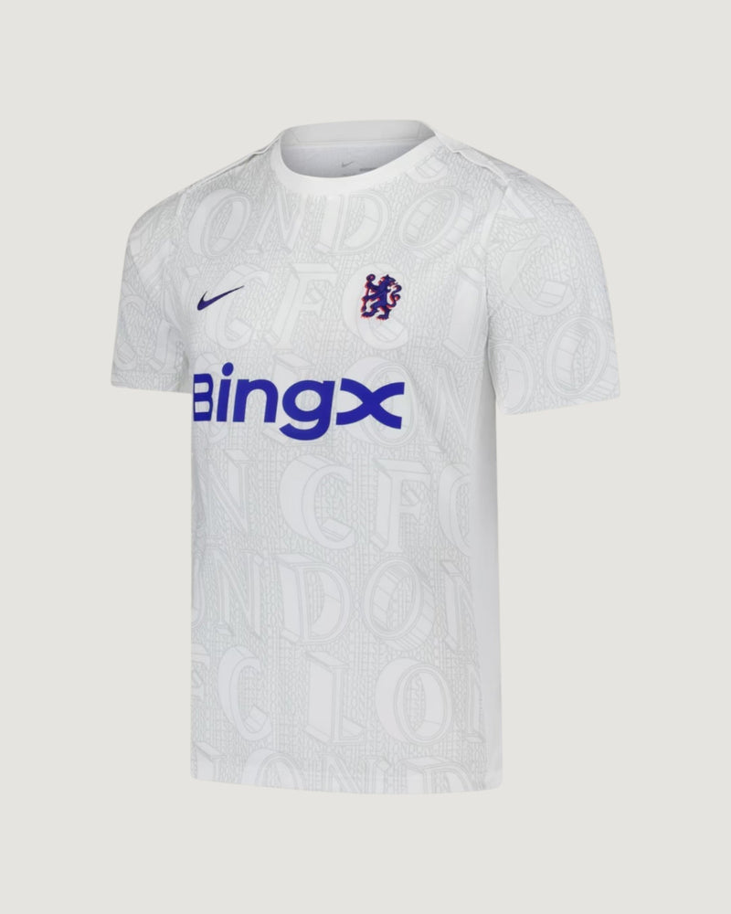 CHELSEA – Maillot Extérieur 25/26 – Blanc & Bleu