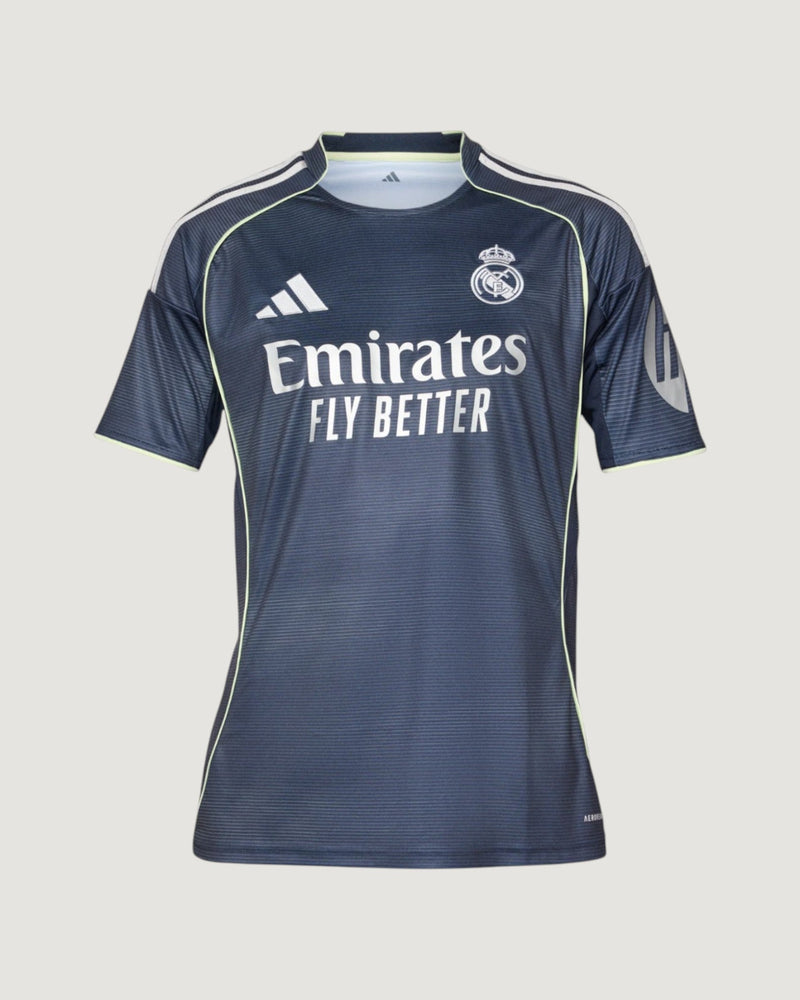 Real Madrid – Maillot Extérieur 25/26 - Gris & Blanc