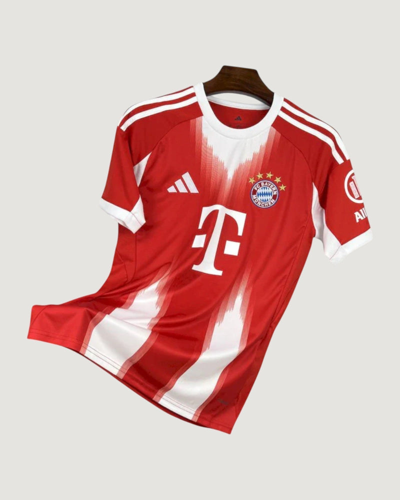 Bayern Munich – Maillot Domicile 25/26 Rouge & Blanc