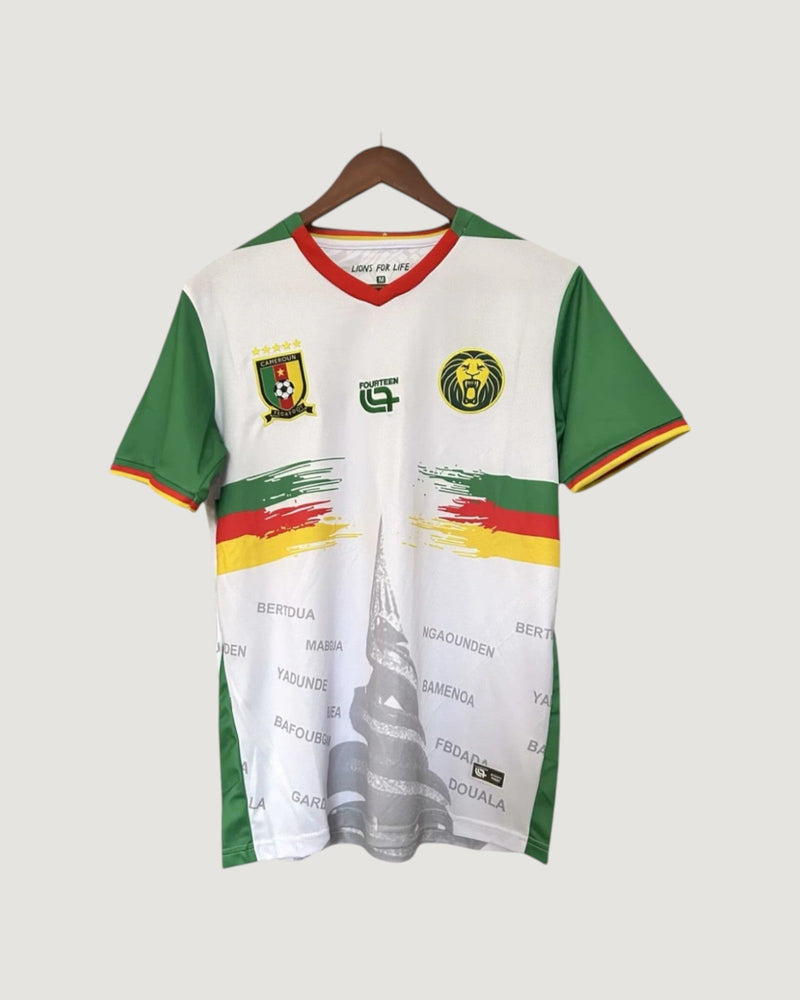 Cameroun – Maillot Domicile 25/26 - Blanc