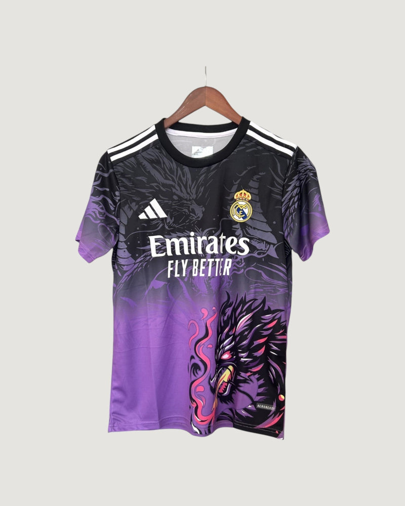 REAL MADRID – MAILLOT CONCEPT 25/26 – NOIR & VIOLET